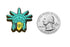 Saint Vincent Statue of Liberty Shoe Charm Shoe Charm Saint Vincent